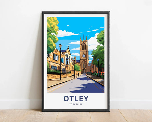 Otley Travel Poster