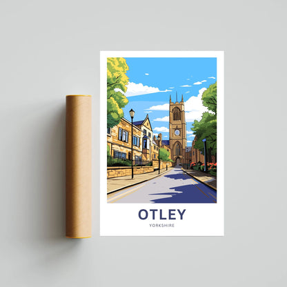 Otley Travel Poster