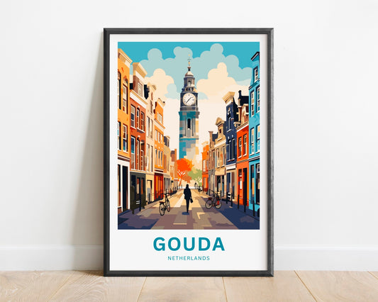 Gouda Travel Poster