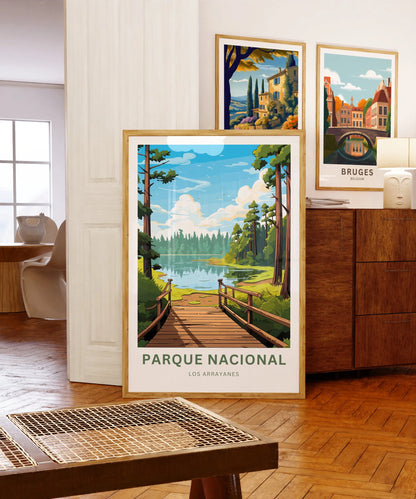 Parque Nacional Travel Poster