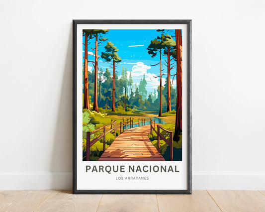 Parque Nacional Travel Poster