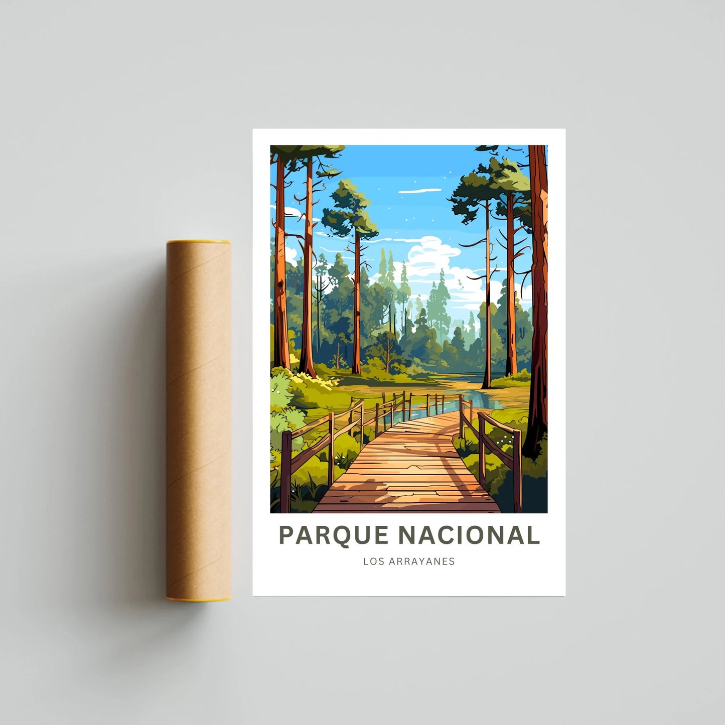 Parque Nacional Travel Poster