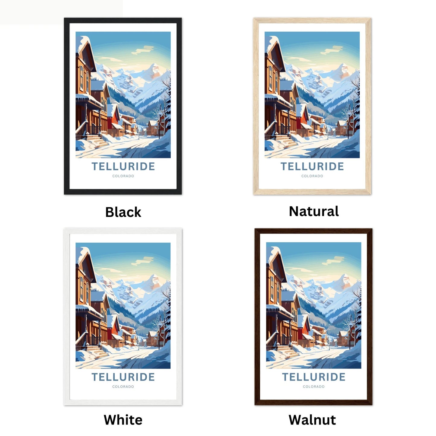 Telluride Travel Poster