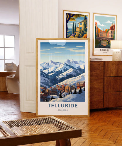 Telluride Travel Poster