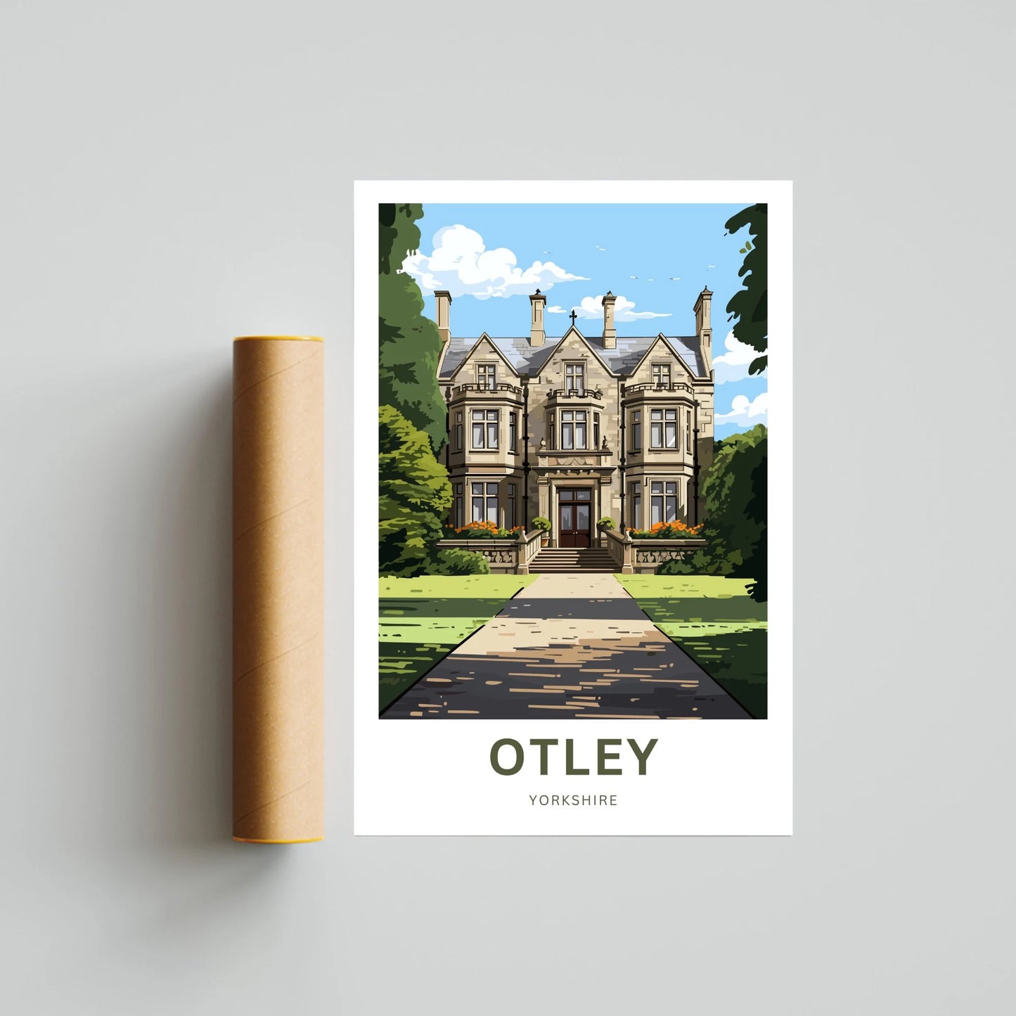 Otley Travel Poster