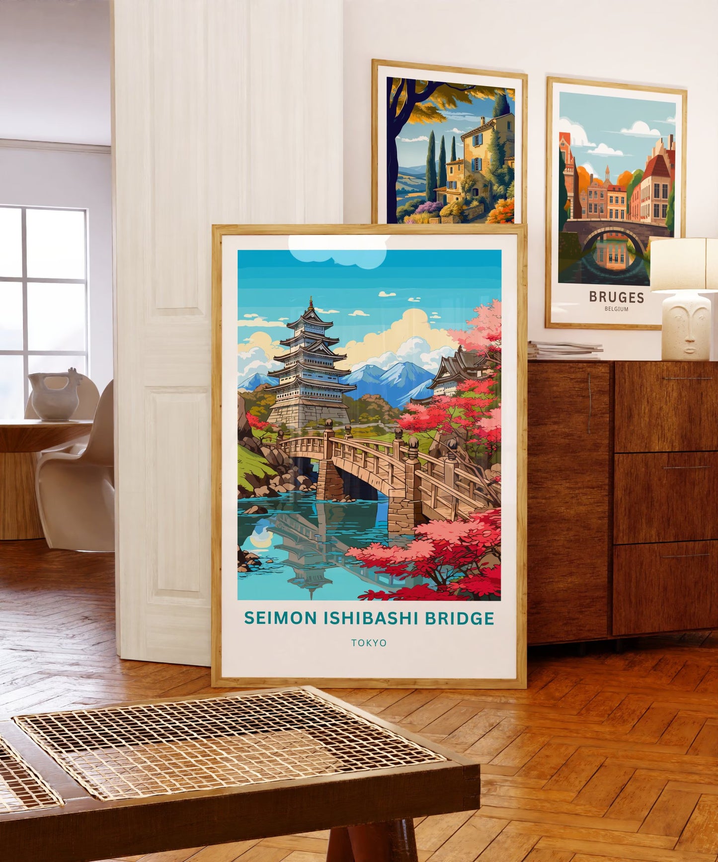 Seimon Ishibashi Travel Poster