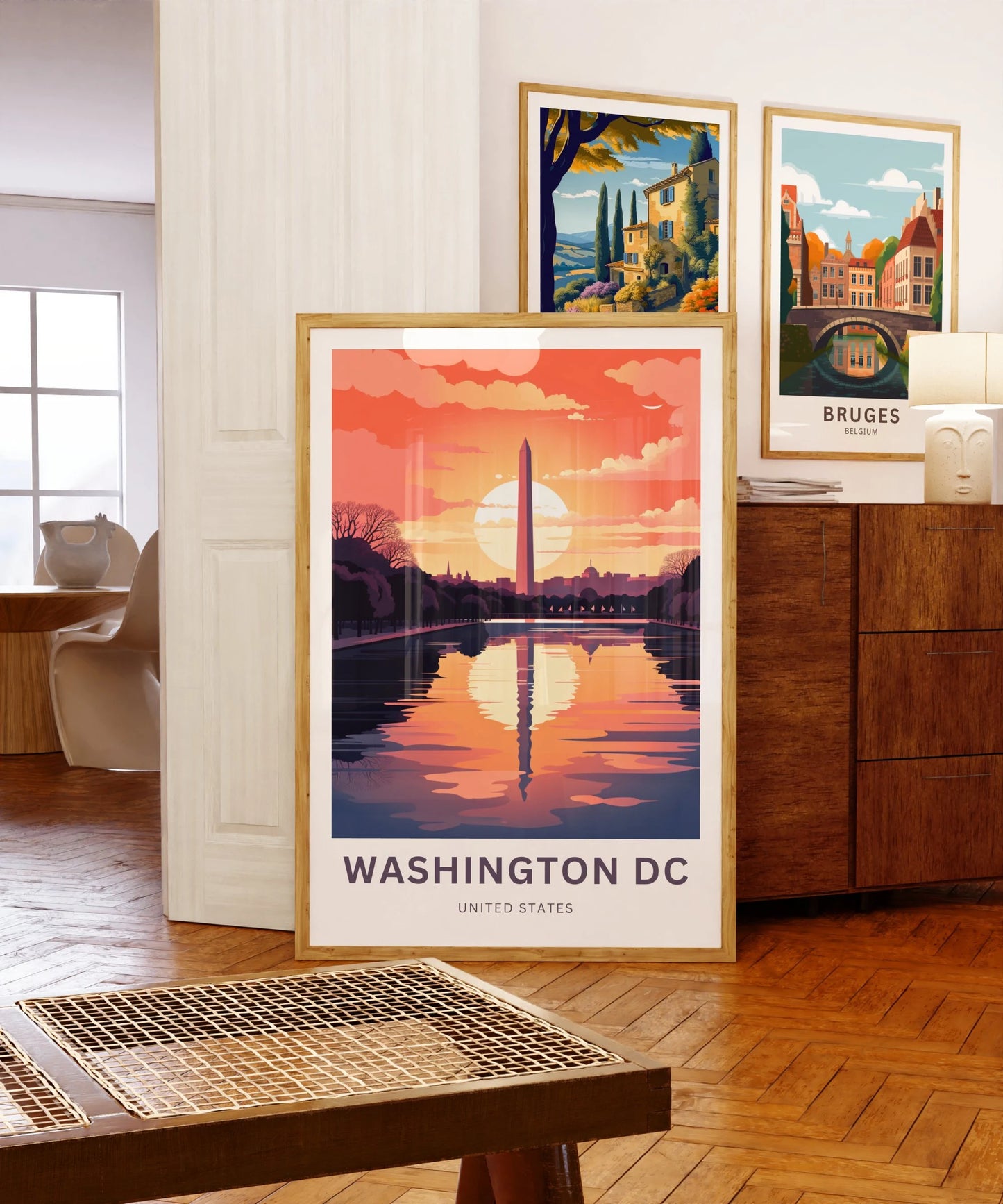 Washington DC Travel Poster