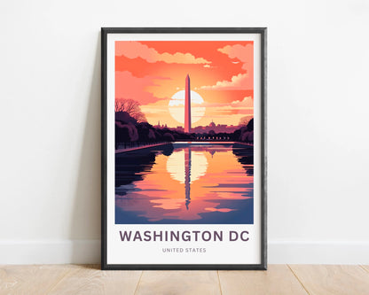 Washington DC Travel Poster