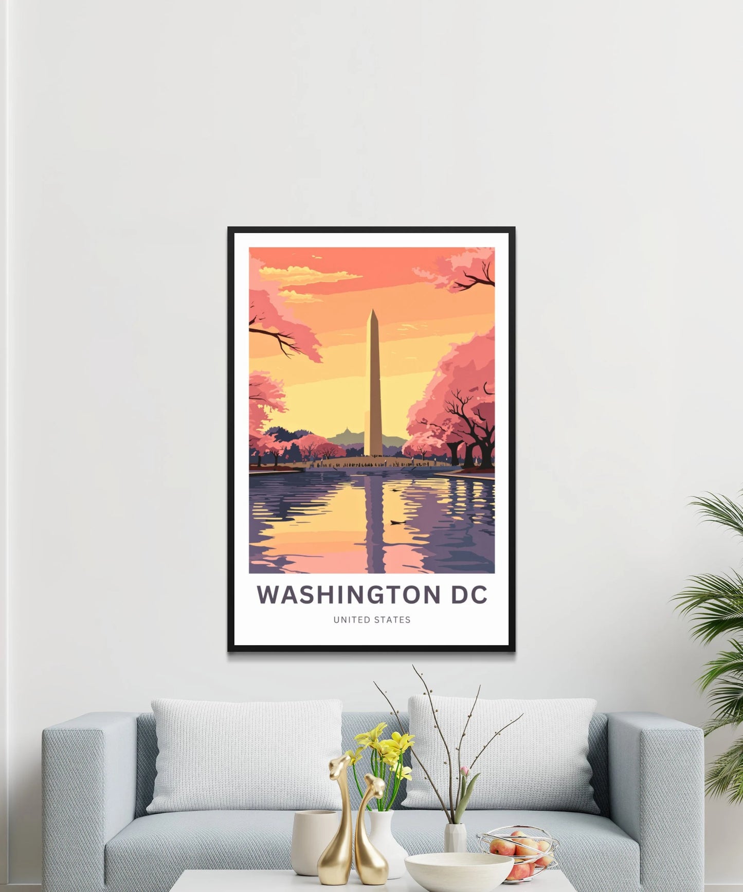 Washington DC Travel Poster