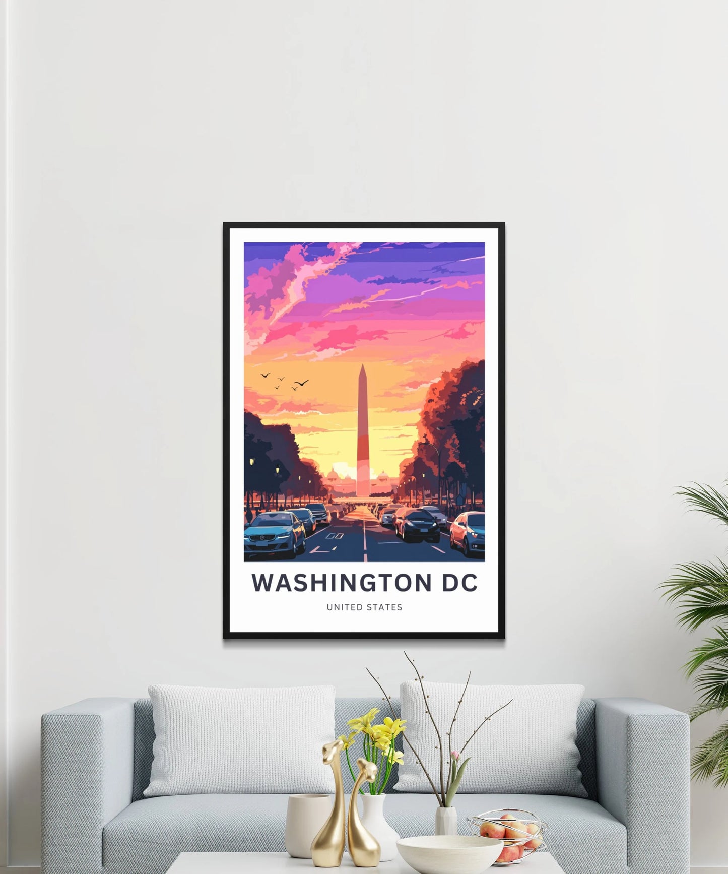 Washington DC Travel Poster