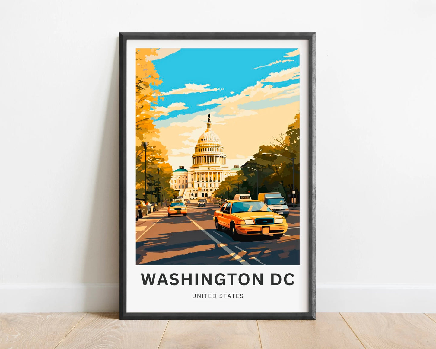 Washington DC Travel Poster