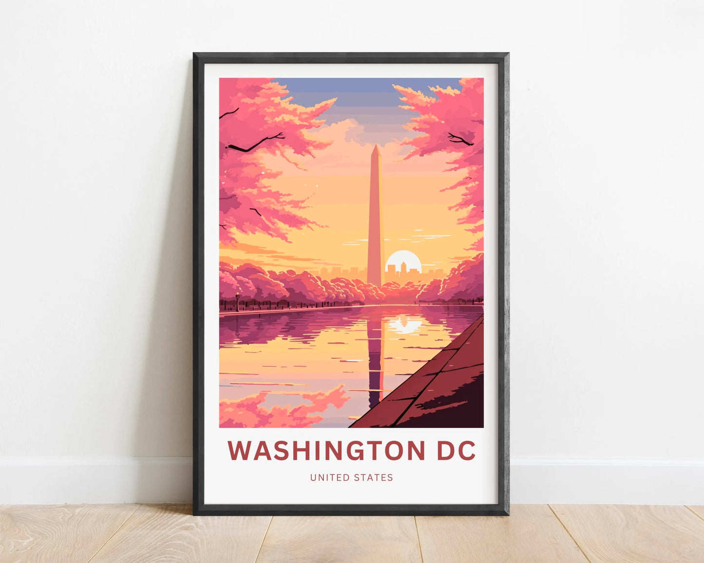 Washington DC Travel Poster