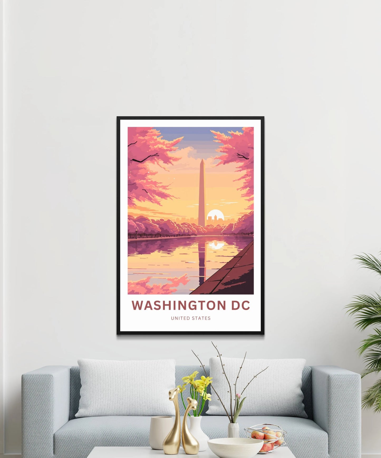 Washington DC Travel Poster