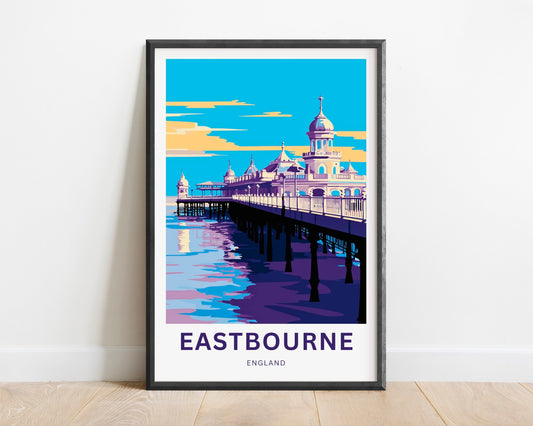 Eastbourne Travel Poster
