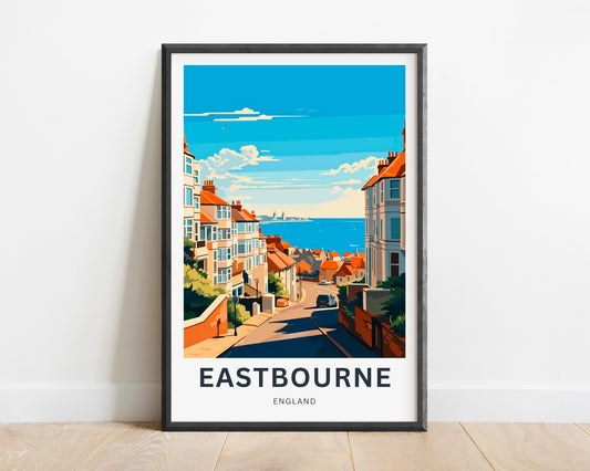 Eastbourne Travel Poster
