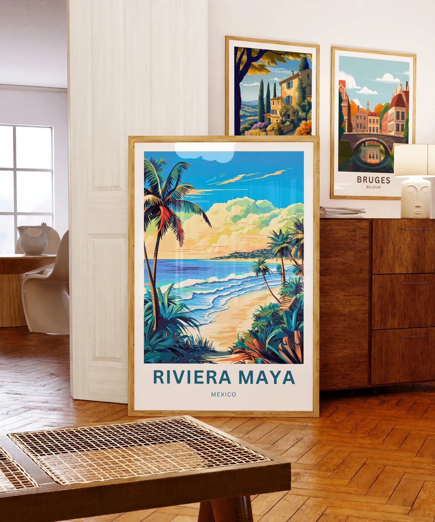 Riviera Maya Travel Poster