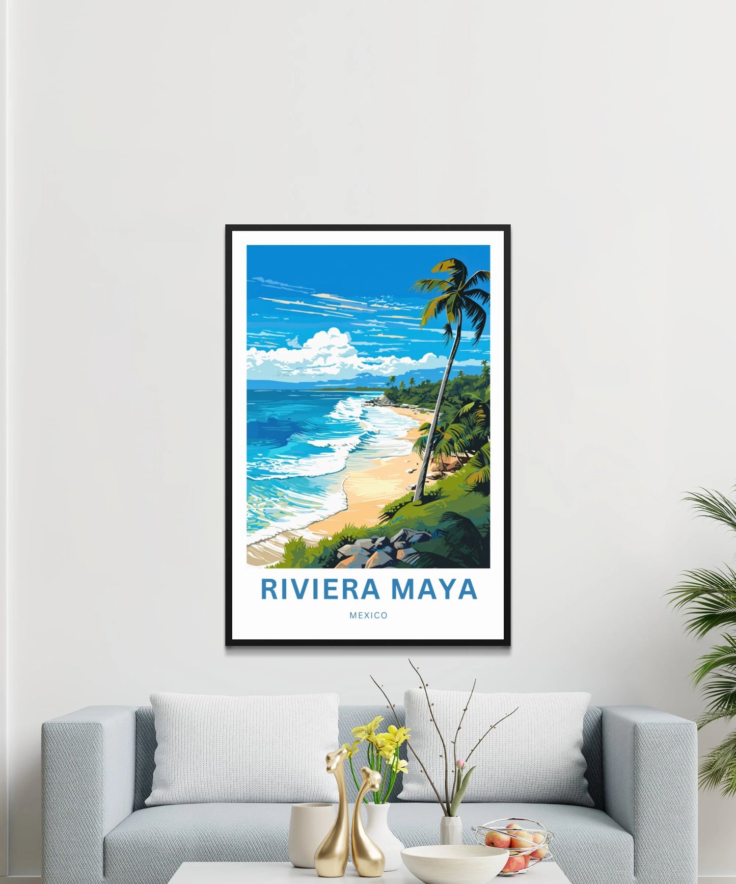 Riviera Maya Travel Poster