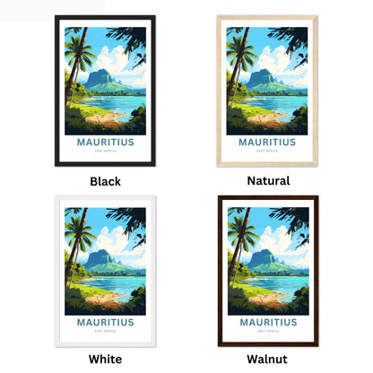 Mauritius Travel Poster