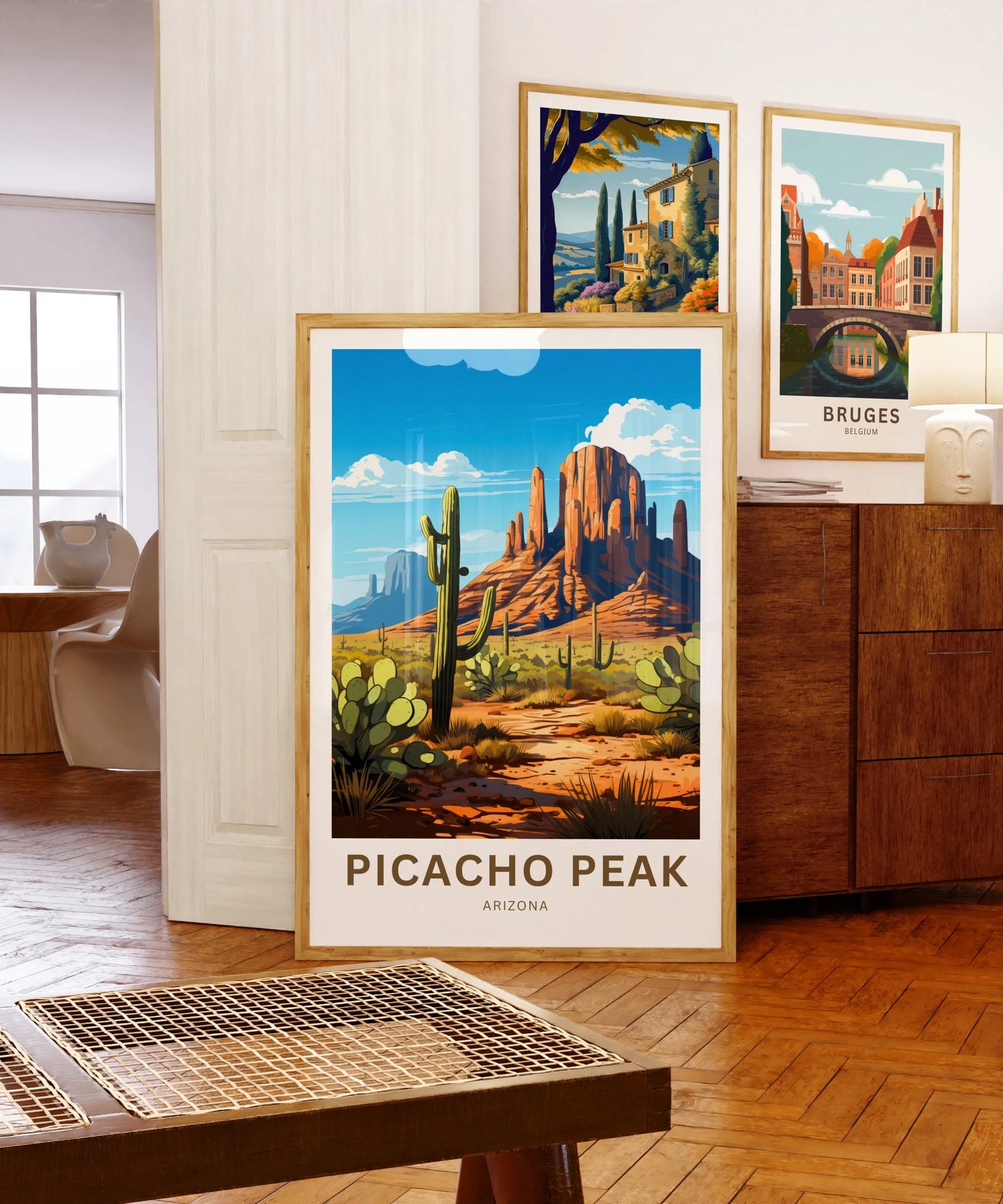 Picacho Peak Travel Poster