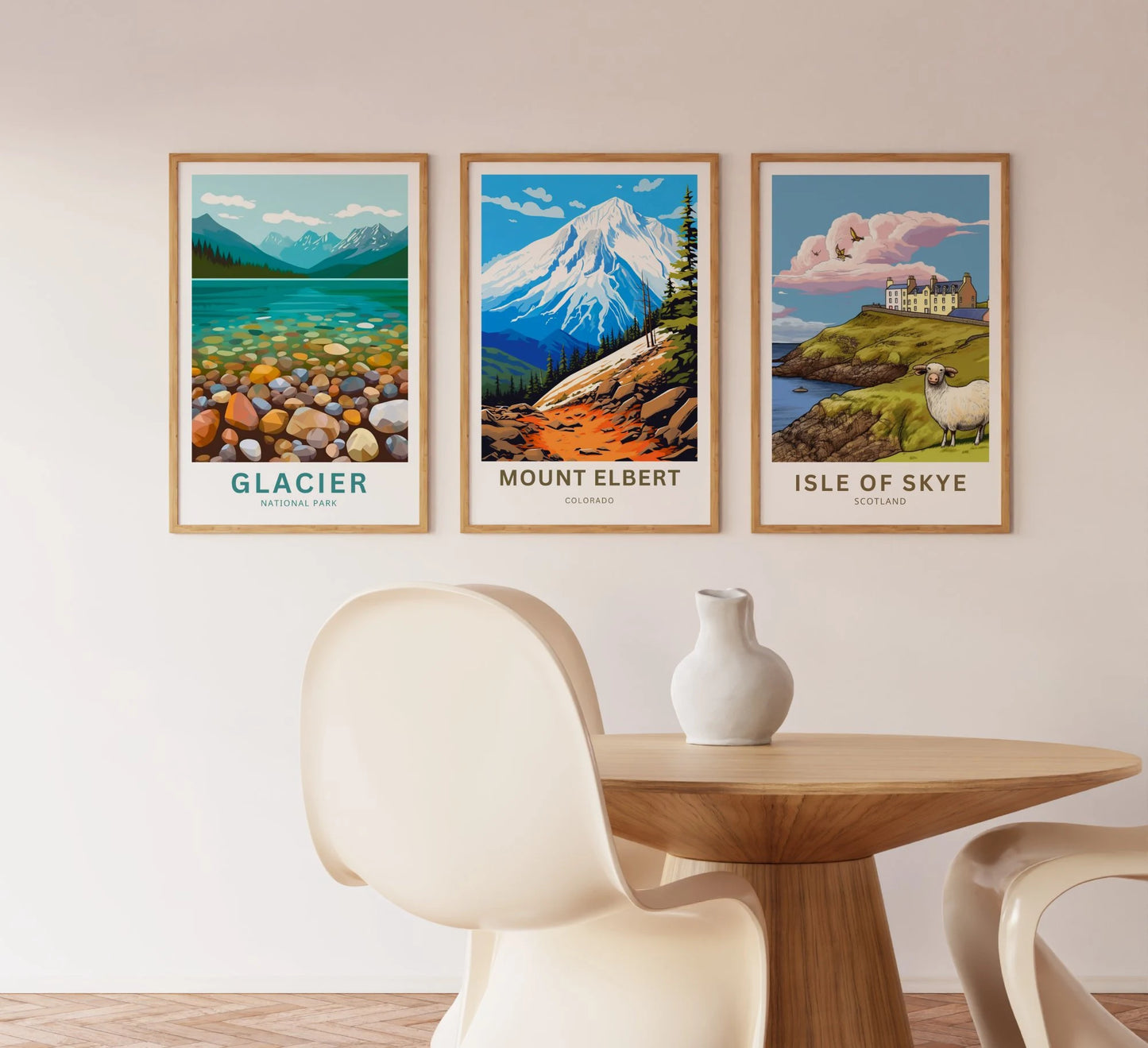 Mount Elbert Travel Poster