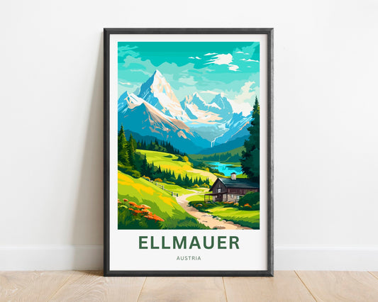 Ellmauer Travel Poster