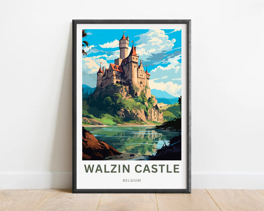 Walzin Travel Poster