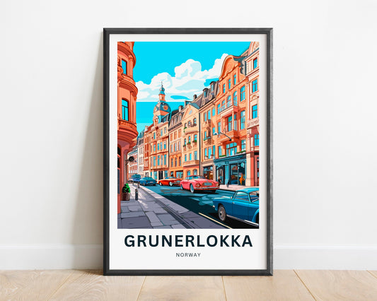 Grunerlokka Travel Poster