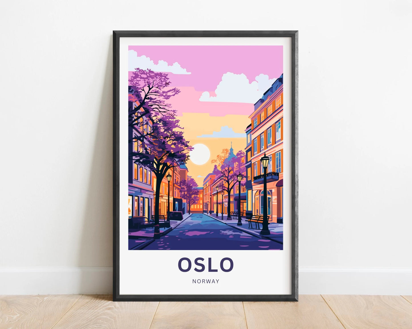 Oslo Travel Poster