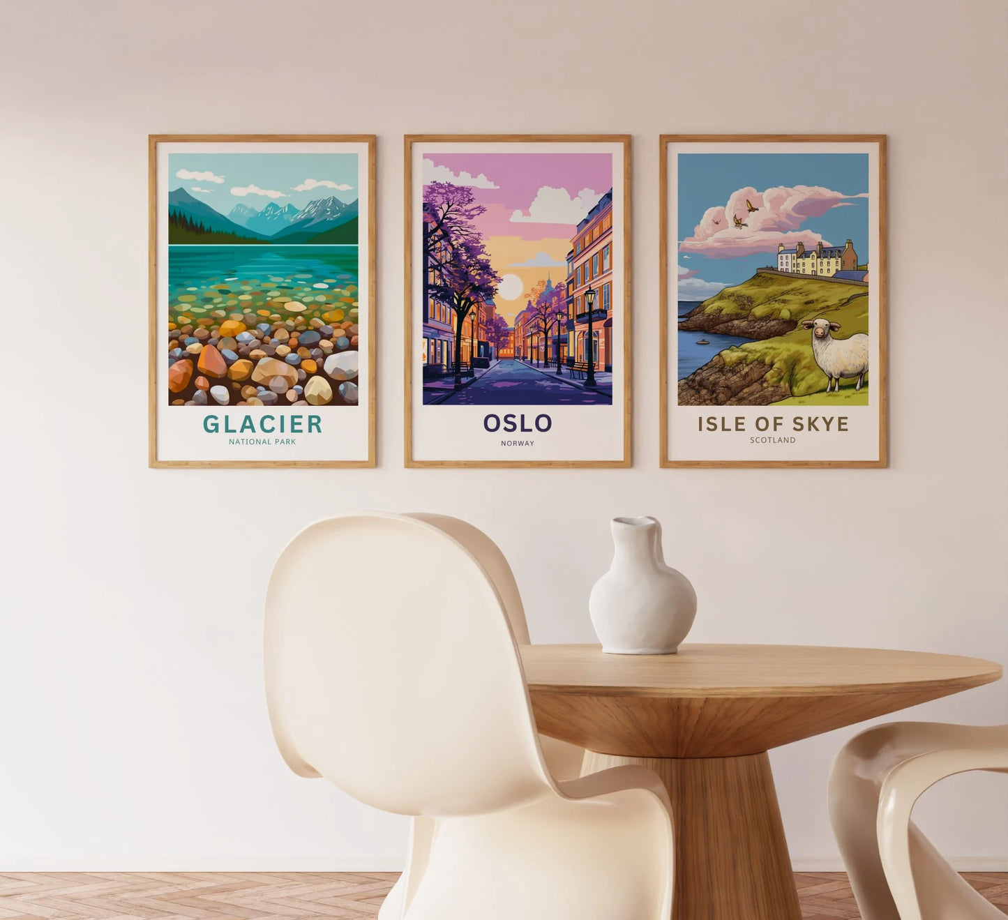 Oslo Travel Poster