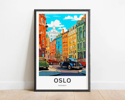 Oslo Travel Poster