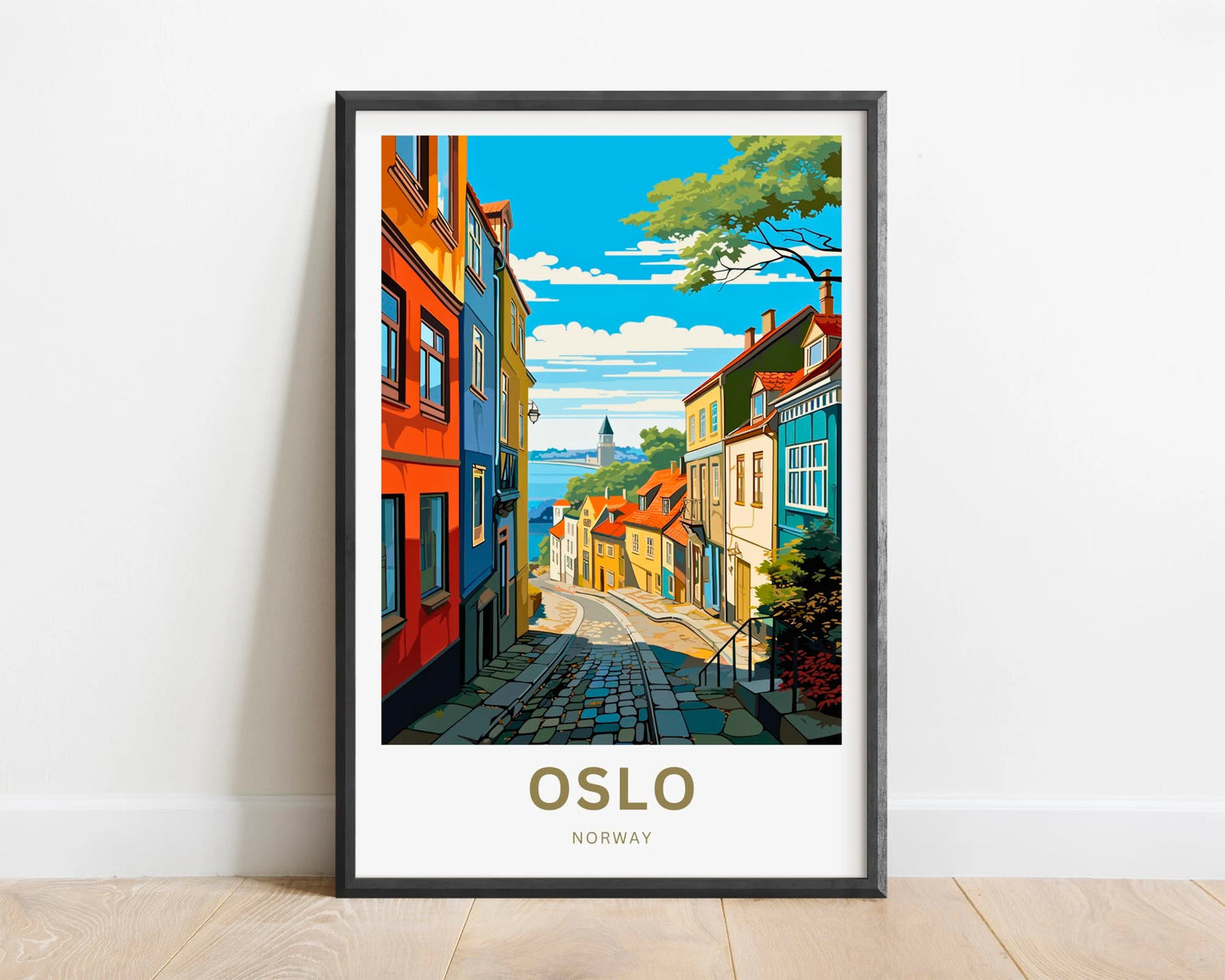 Oslo Travel Poster