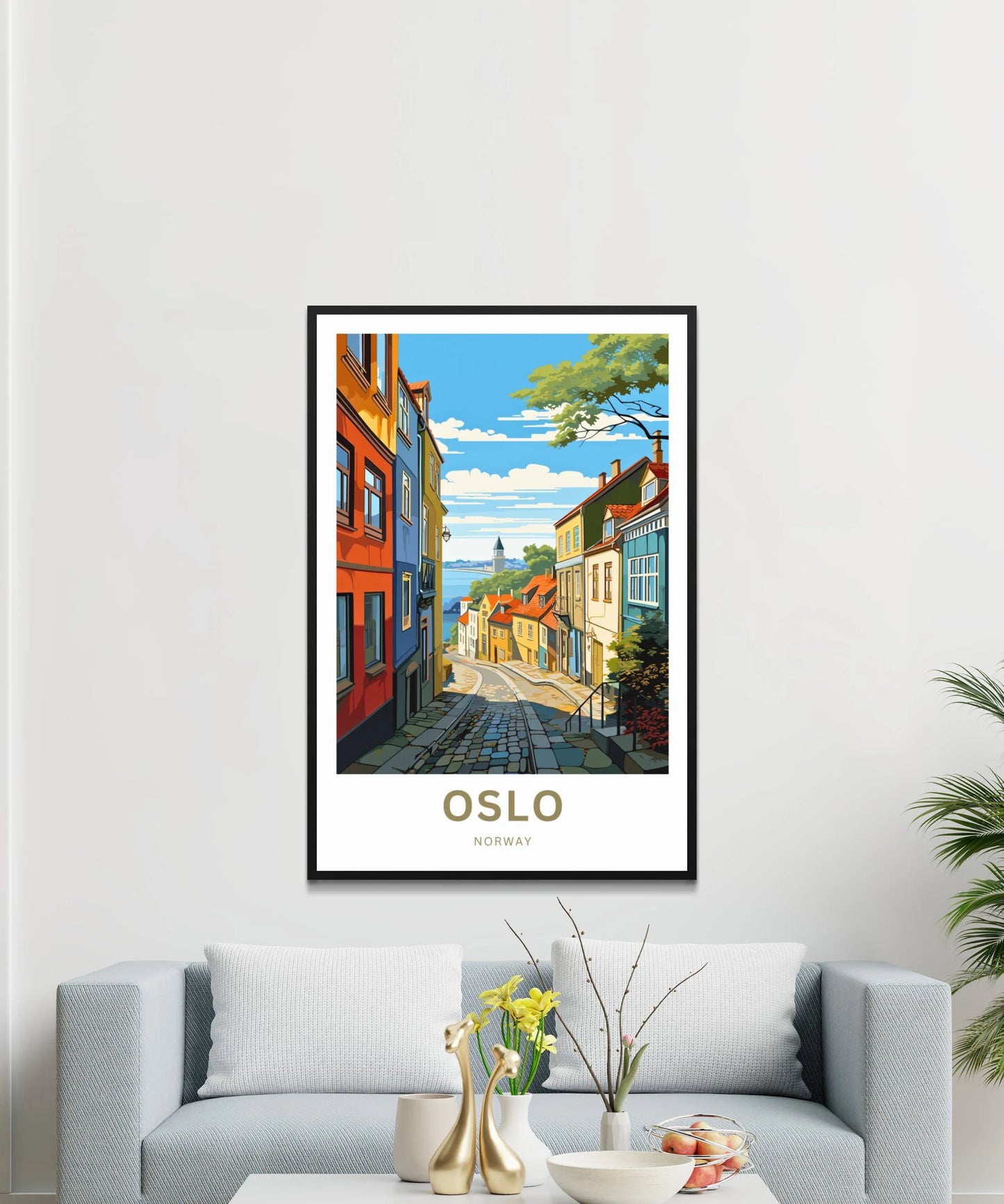 Oslo Travel Poster