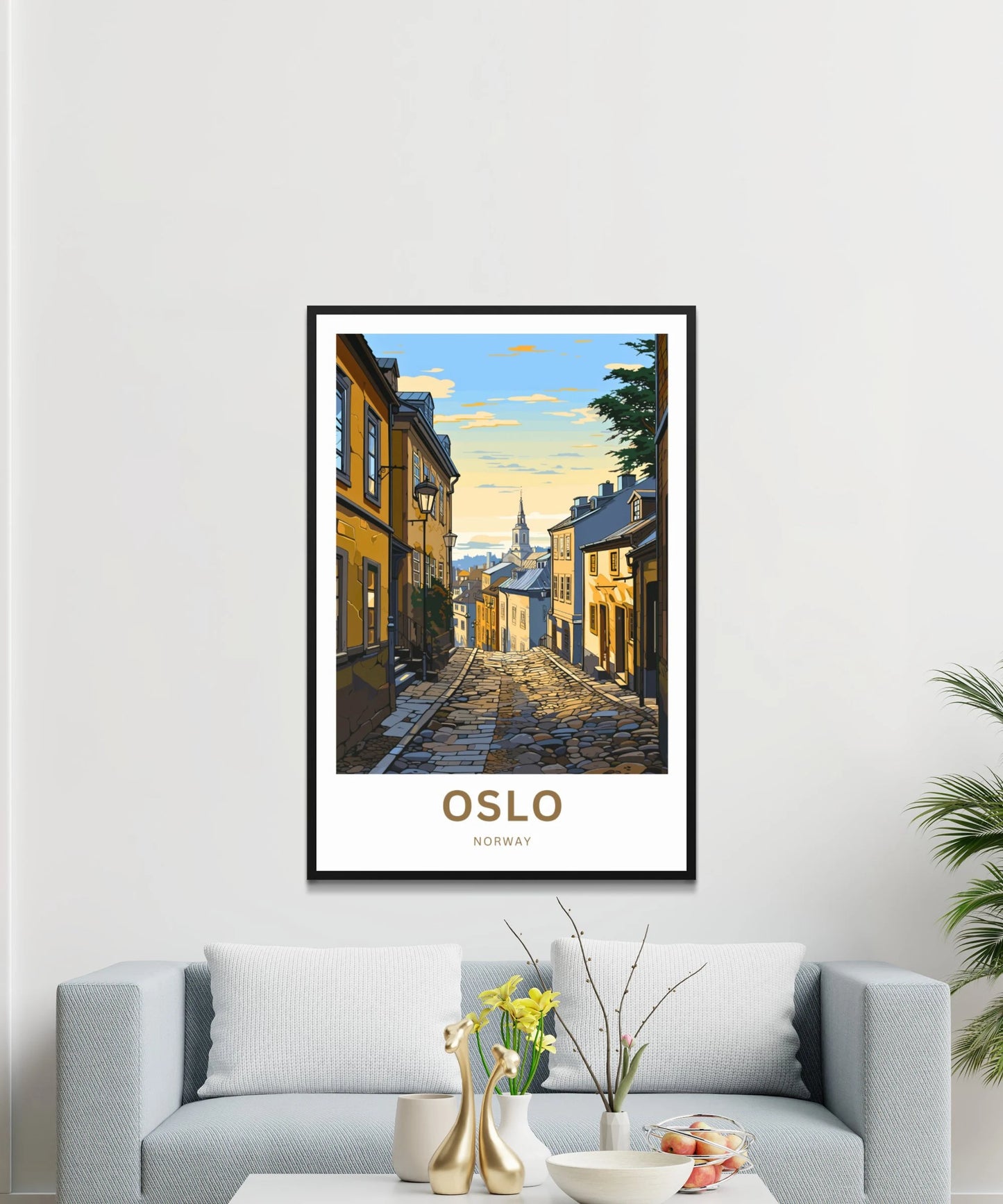 Oslo Travel Poster