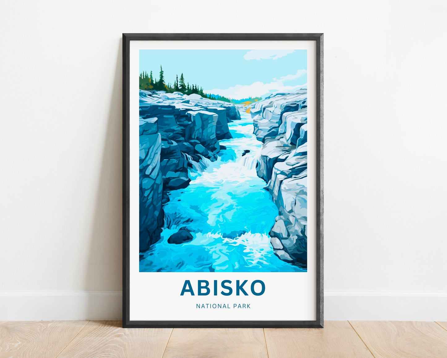 Abisko Travel Print - Majestic Landscapes