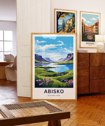 Abisko Travel Print - Scenic Views