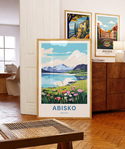 Abisko Travel Print - Nordic Escape