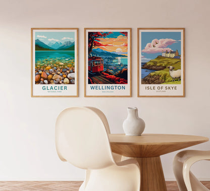 Wellington Travel Poster