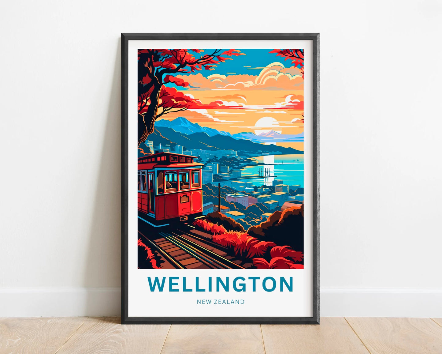 Wellington Travel Poster