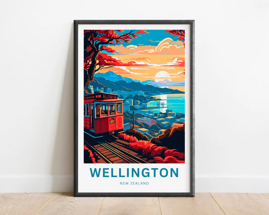 Wellington Travel Poster