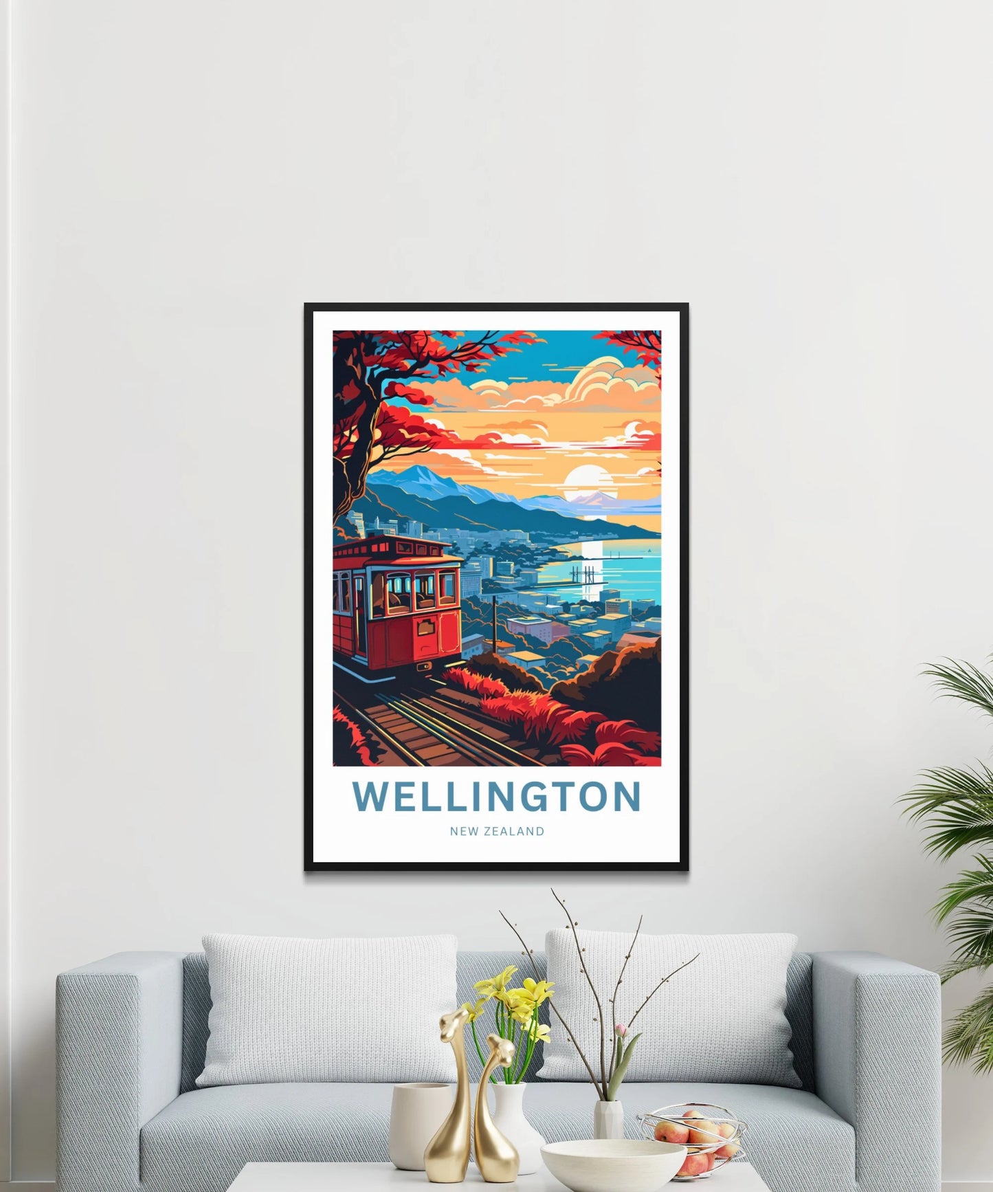 Wellington Travel Poster