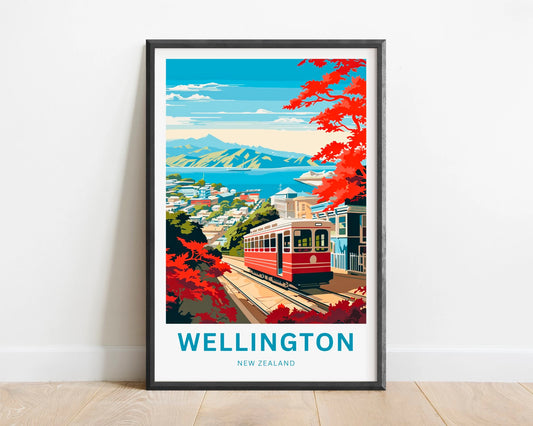 Wellington Travel Poster