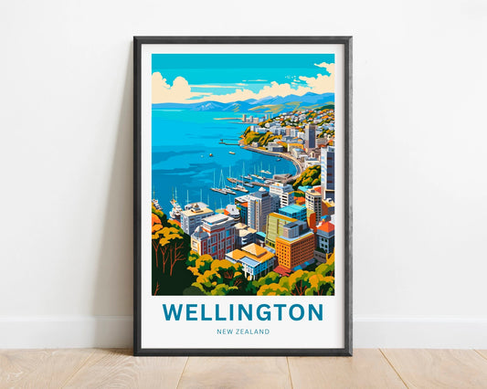 Wellington Travel Poster