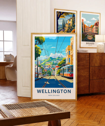 Wellington Travel Poster