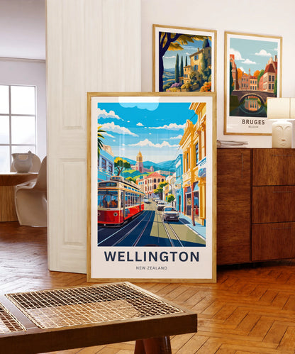 Wellington Travel Poster