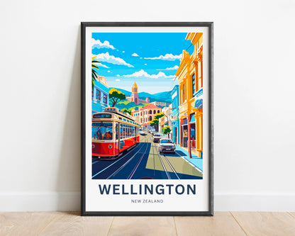 Wellington Travel Poster