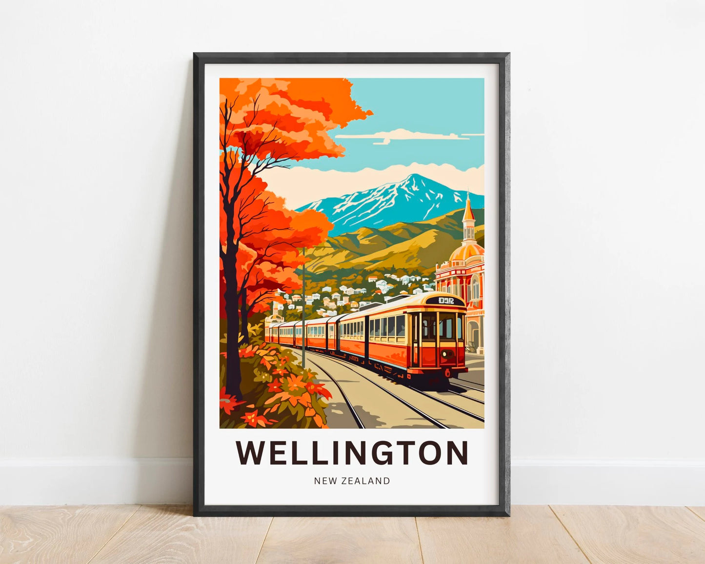 Wellington Travel Poster