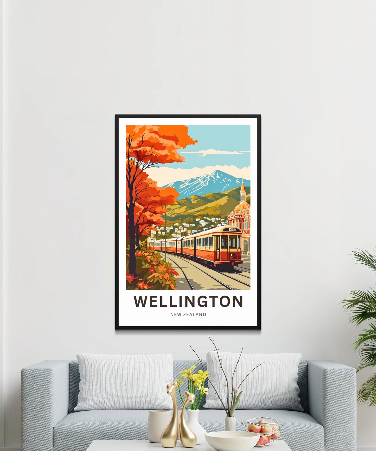 Wellington Travel Poster