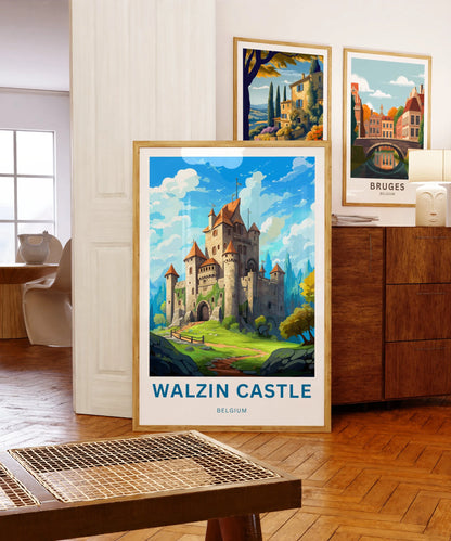 Walzin Travel Poster