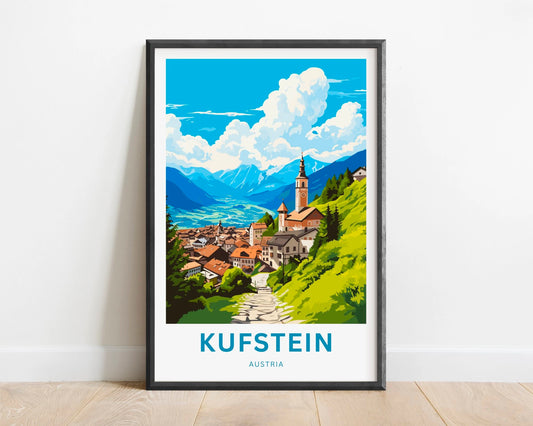 Kufstein Travel Poster