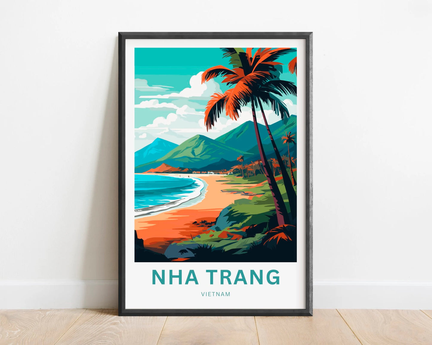 Nha Trang Travel Poster